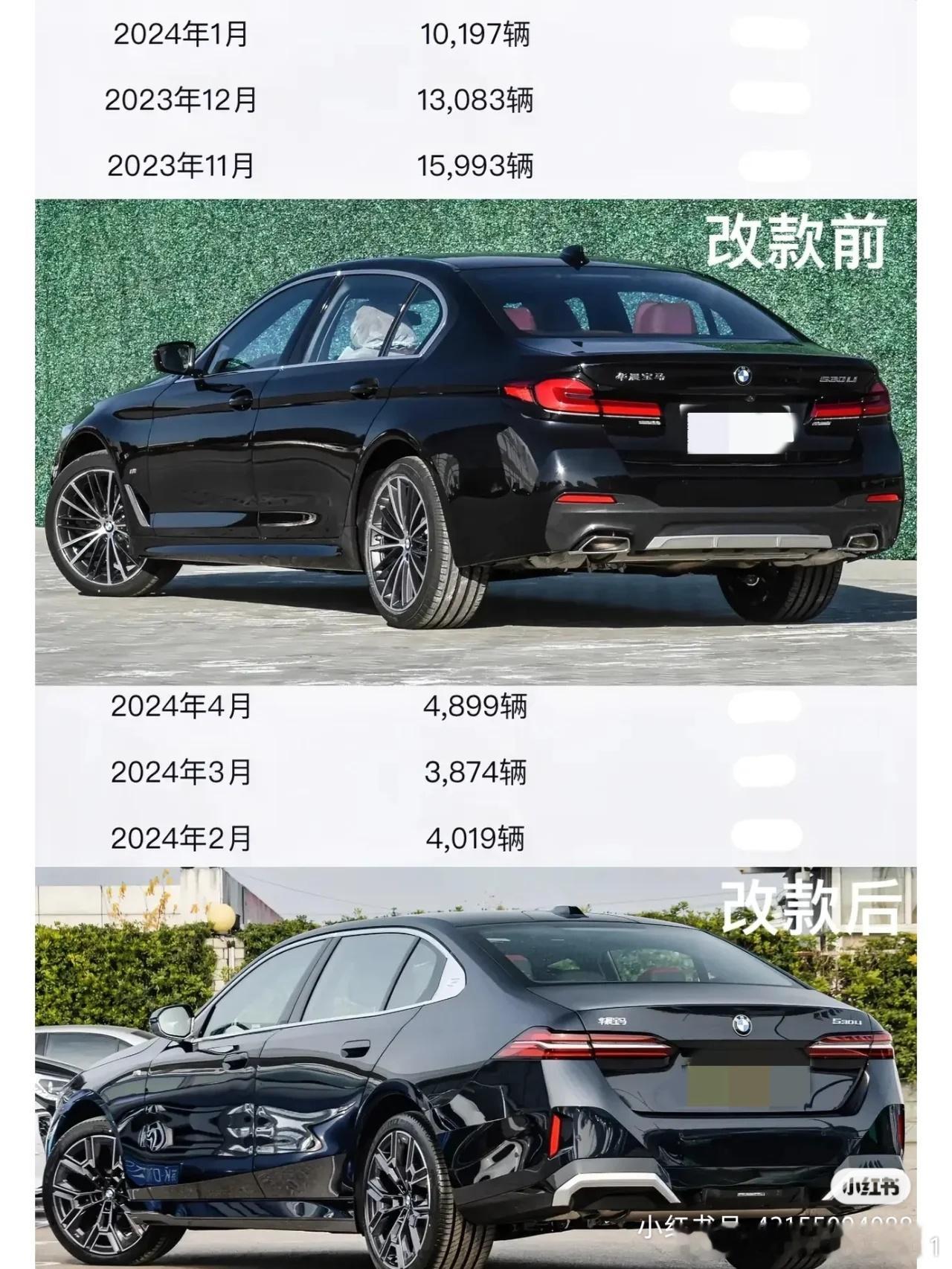 宝马 5 系越改款，销量越崩了 ​​​