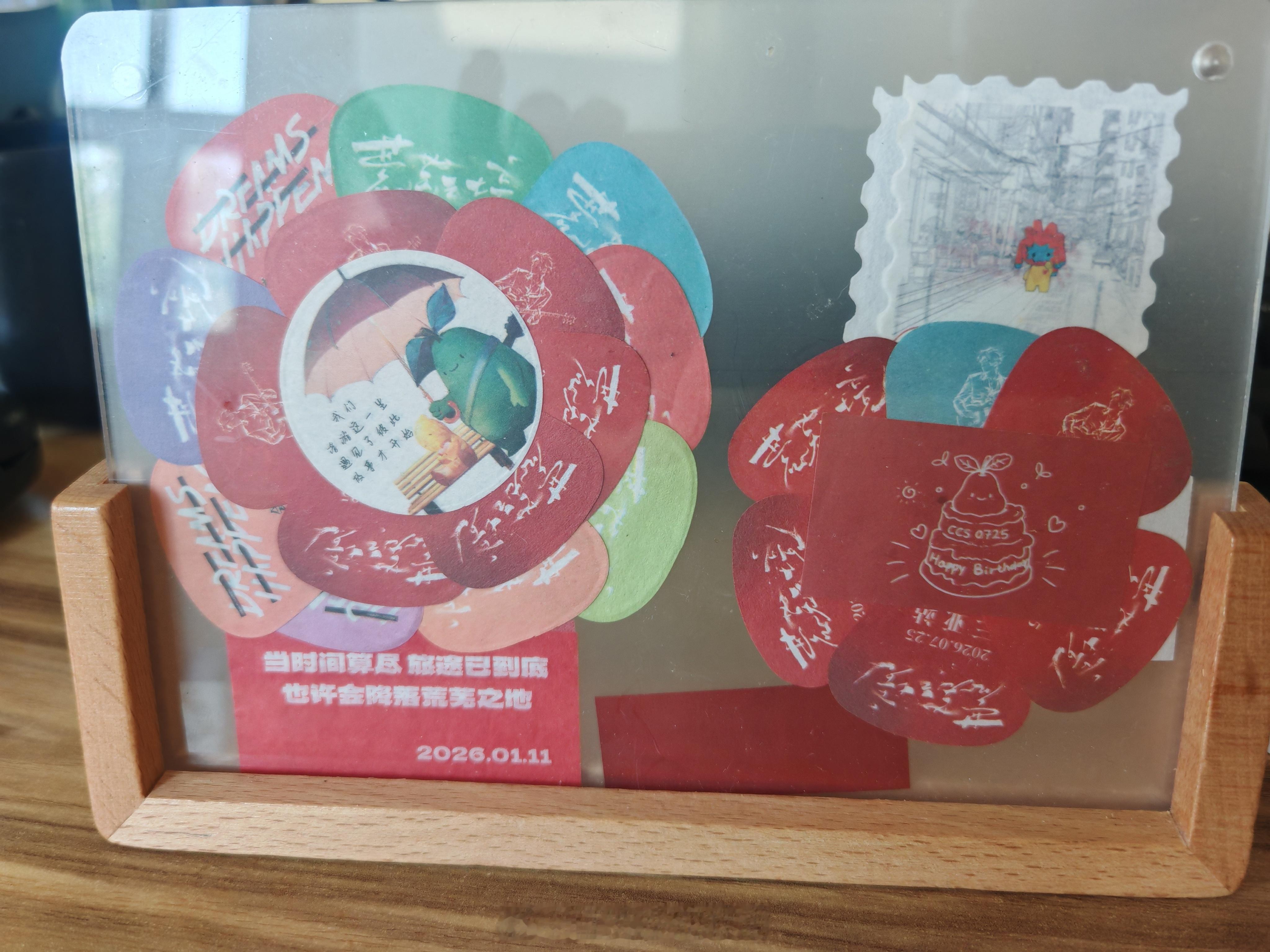 手抖&耐心欠缺的直接后果，就是拼🉐歪歪扭扭的，不过没关系，我不嫌弃我自己。晒一