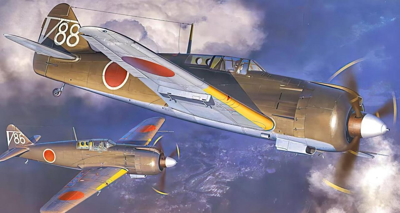 鬼子的川崎Ki-100五式战斗机
鬼子的川崎Ki-100五式战斗机