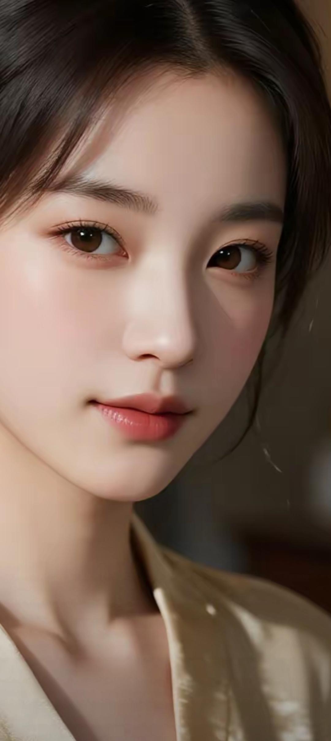 温柔眼波流转，岁月静好如初。