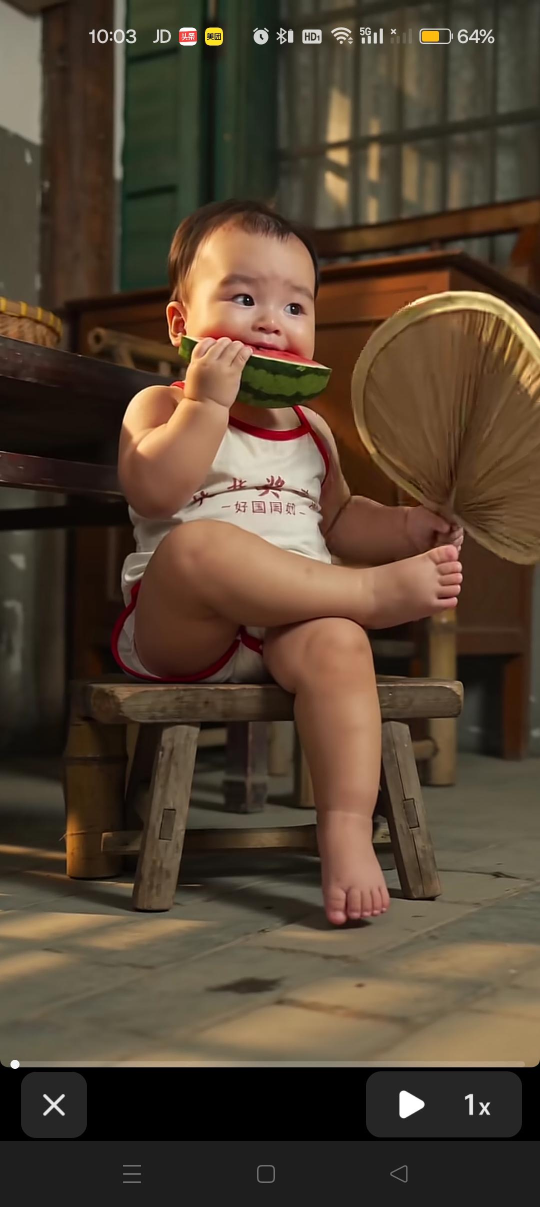 小汪宝吃西瓜！😍



坐着小板凳，翘着二郎腿，打着小扇子，这日子真惬意啊😍