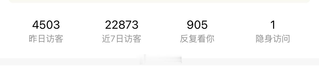 后台每天都能看到有人“隐身访问”微博能不能出一个超级无敌VIP，能让我看到是谁天