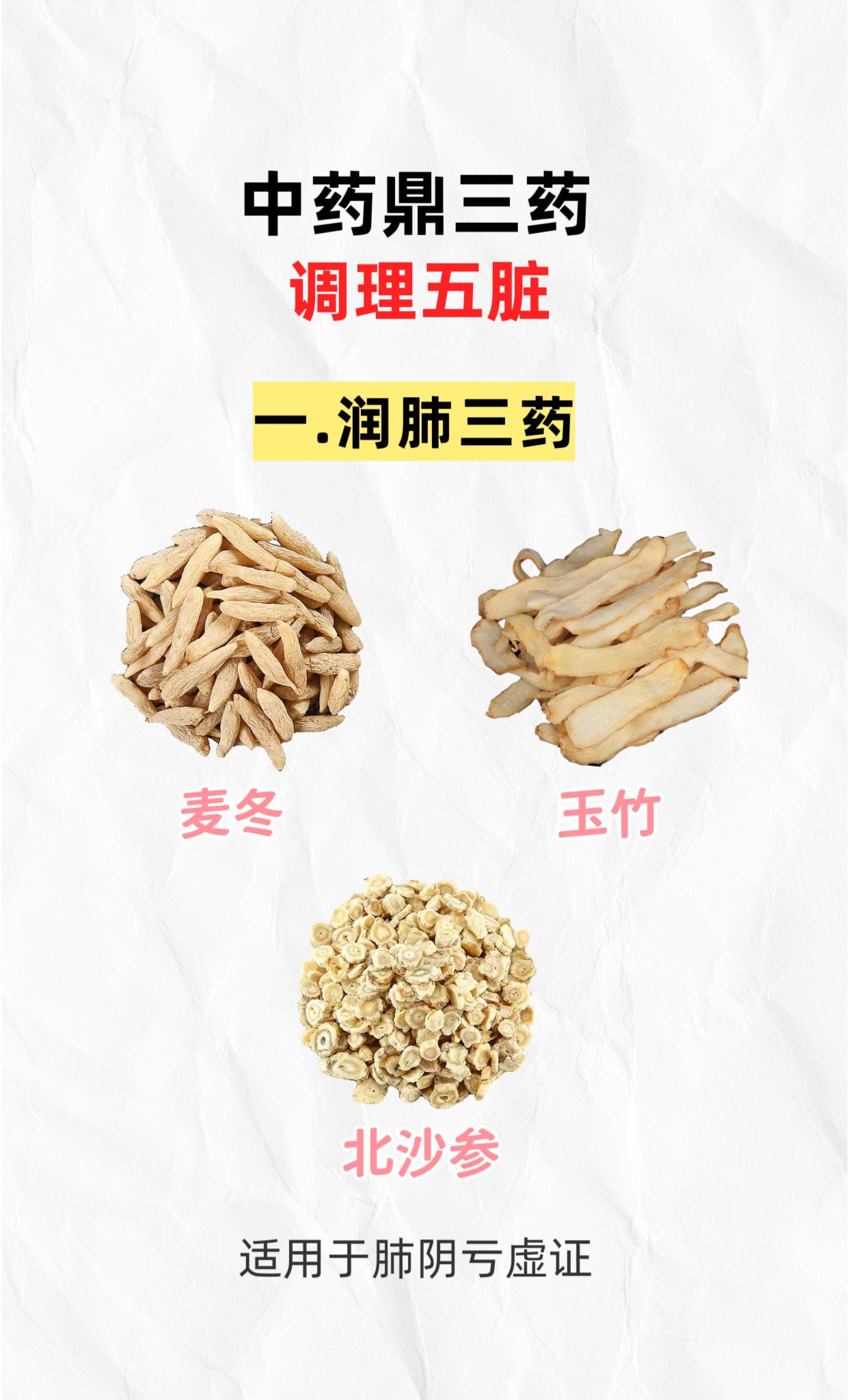 中药鼎三药 调理五脏。润肺三药 养心三药 运脾三药 疏肝三药 补肾三药