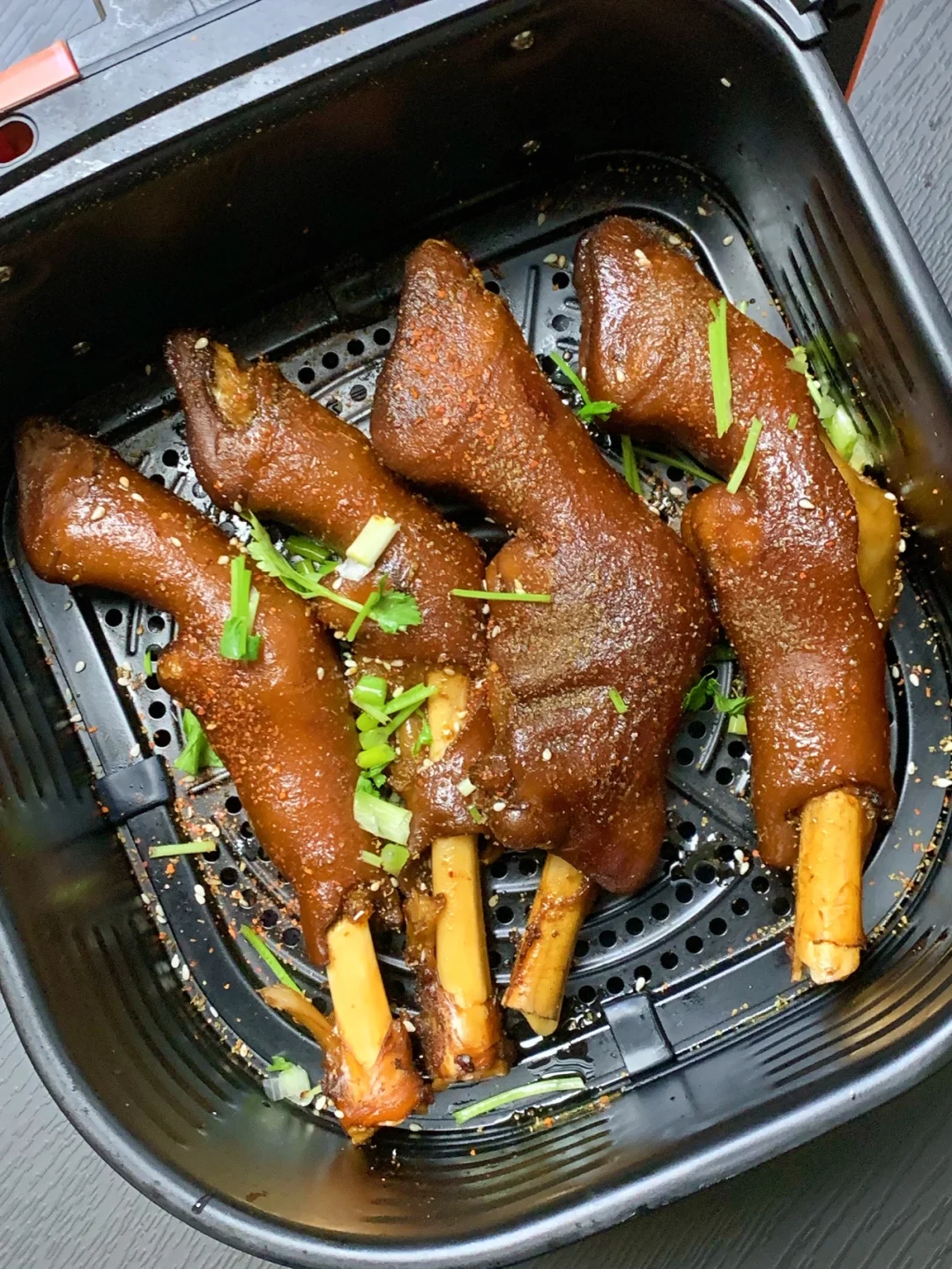 空气炸锅炸羊蹄！真想让你们都来尝尝这味道！