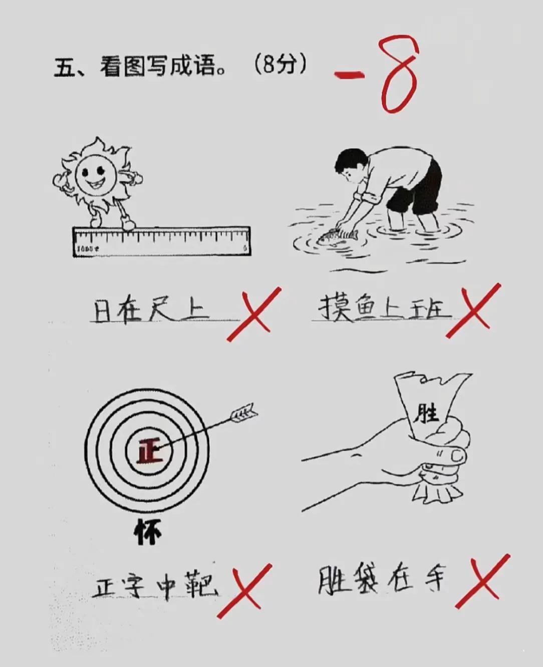 看图猜成语，快来帮帮忙吧！