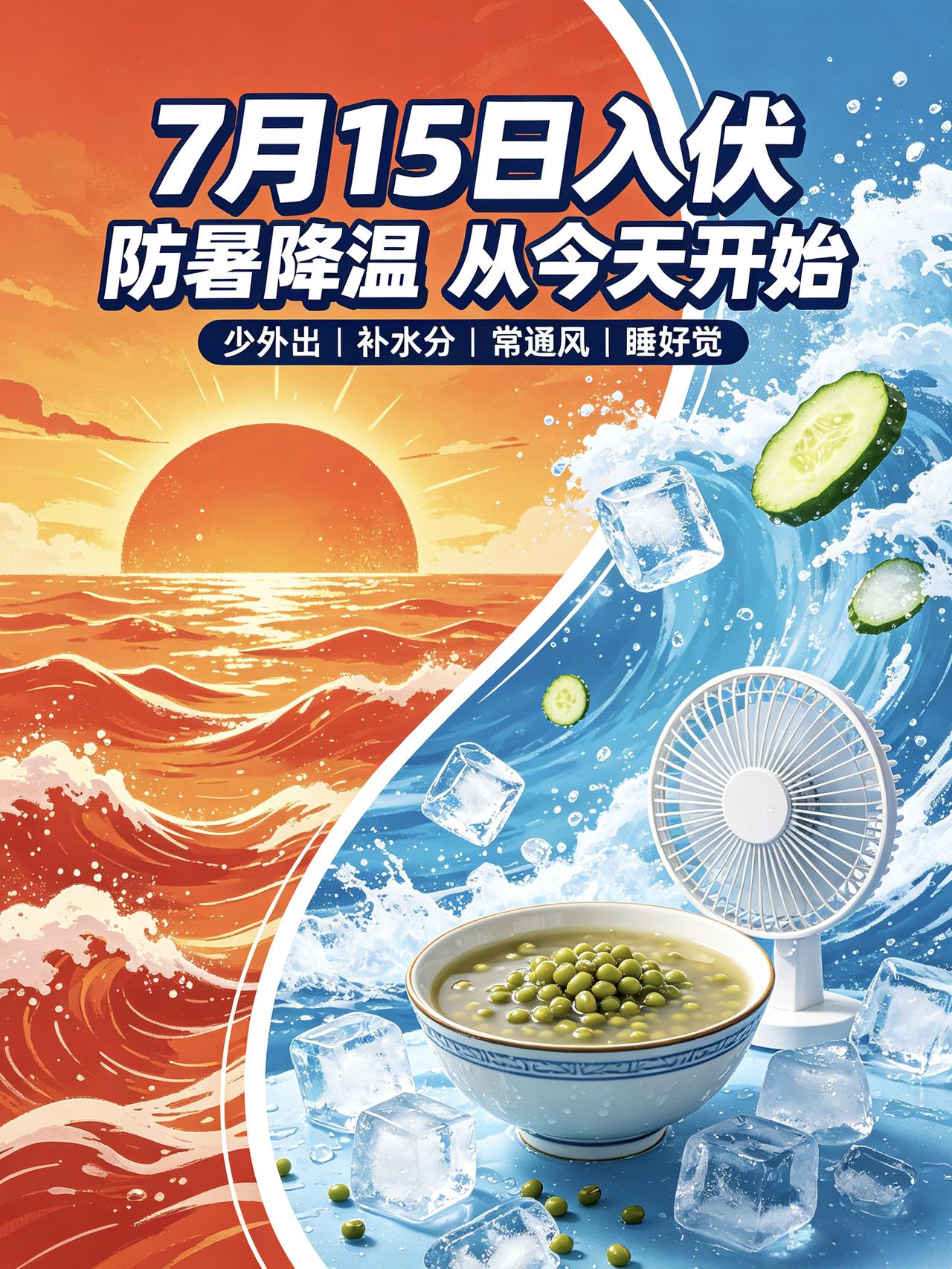 7月15日入头伏，40天桑拿天，被忽略的隐患需留意！

通知，紧急通知，都做好心