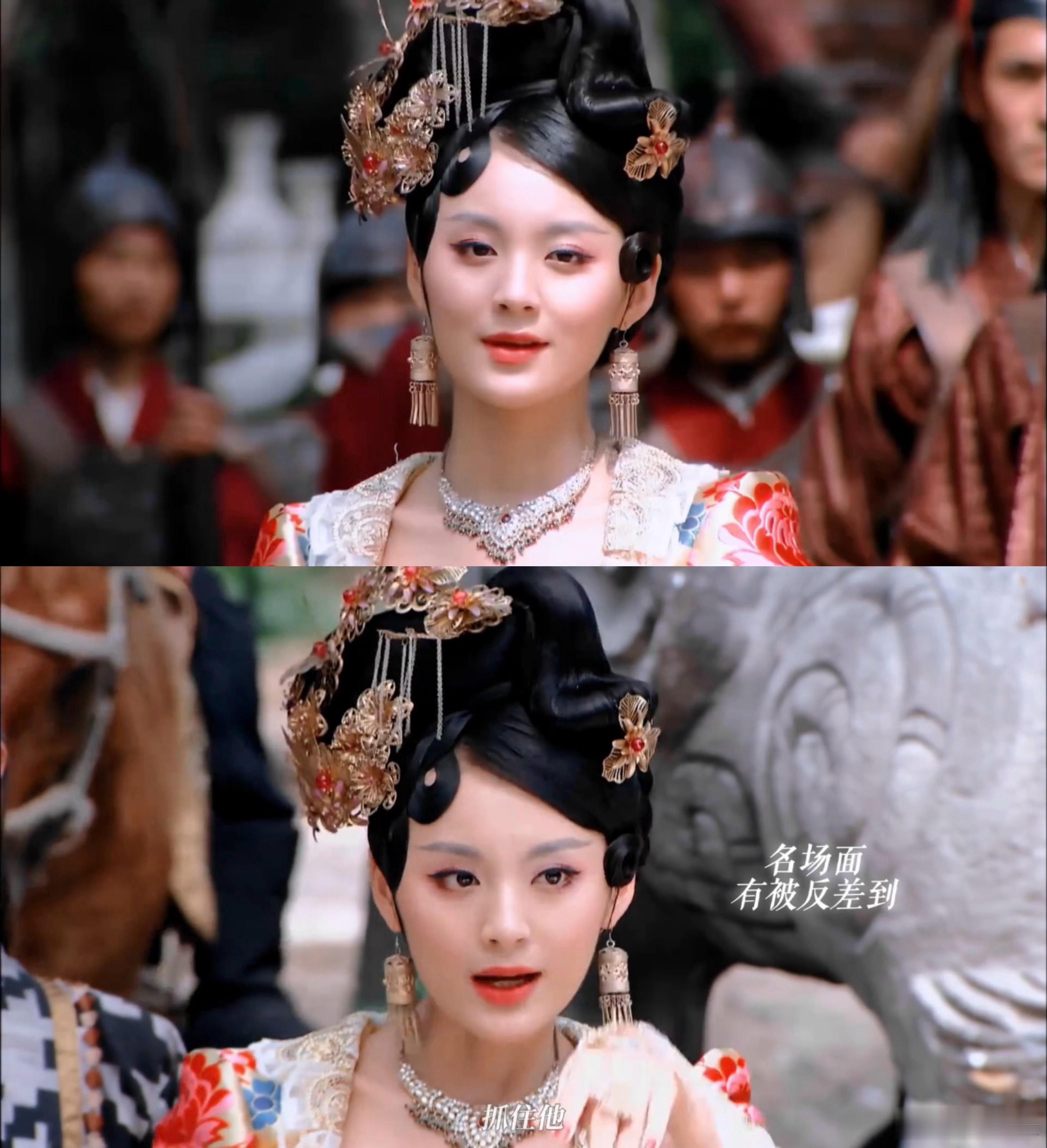 田曦薇[超话]难怪田曦薇有故人之姿 别人演恶女靠妆容，她们母女靠气场！田曦薇和毛