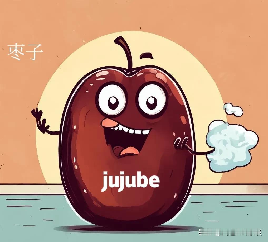 快乐英语单词：枣子  jujube


久久屁