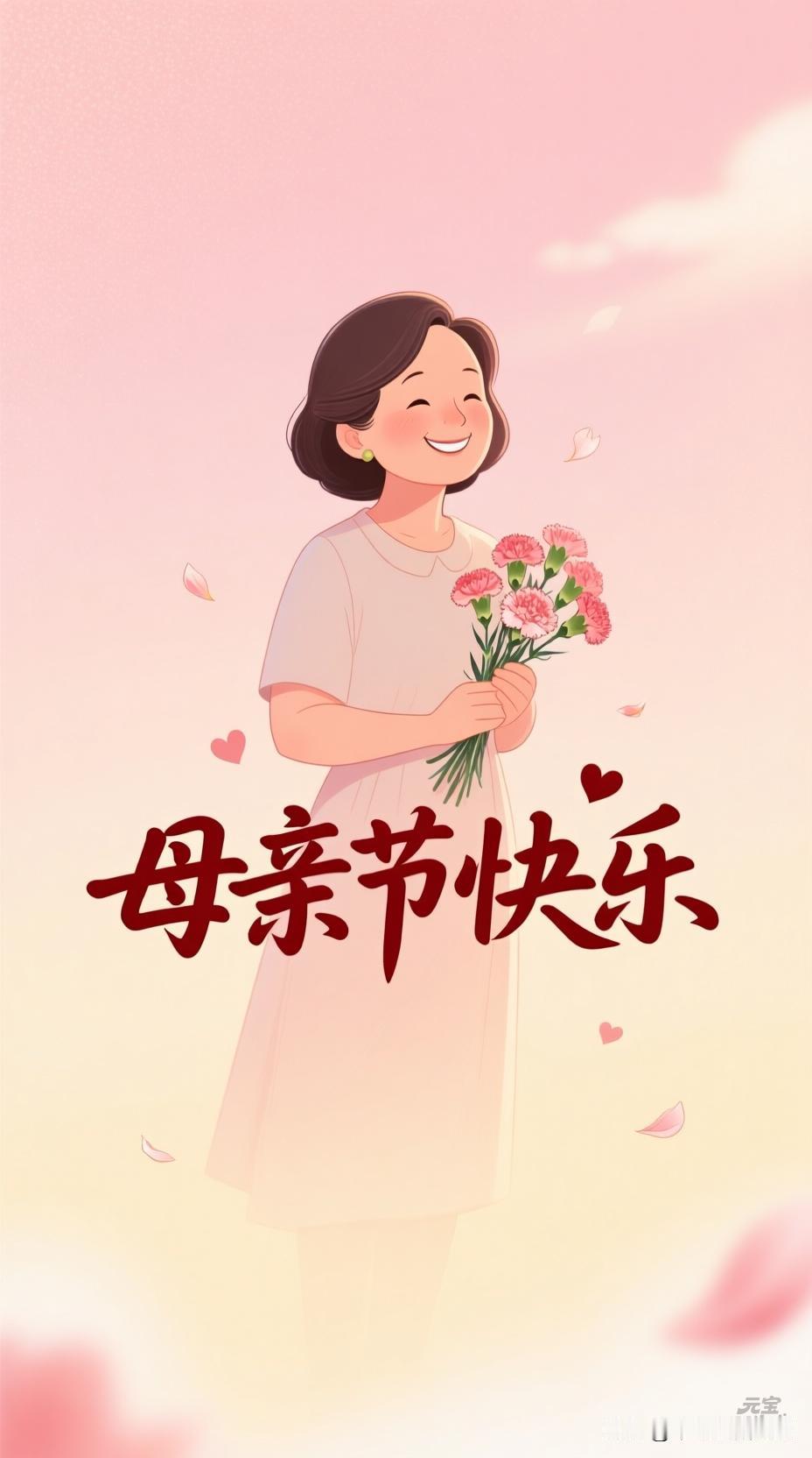 今日母亲节，祝福天下的母亲健康快乐！万事顺心。少年不识父母恩，懂时已是中年人
