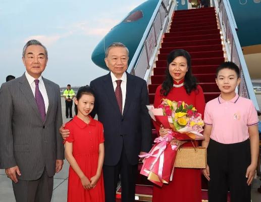 4月9日，根据官方公布的消息，越南主席苏林将于4月14号到17号对中国进行正式访