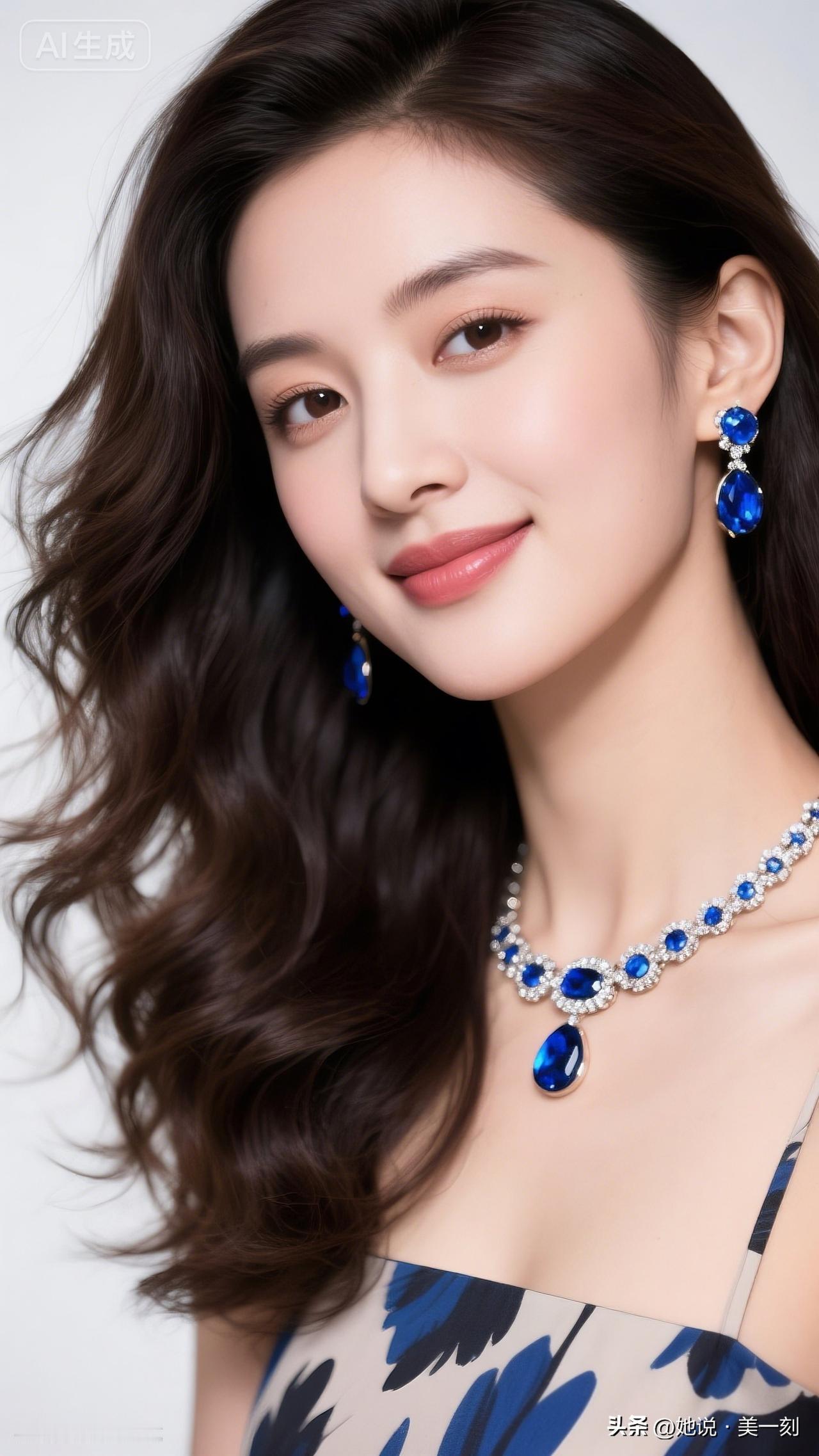 优雅蓝宝石，闪耀你的每一天！💎✨女人最耐看的长相是什么样的