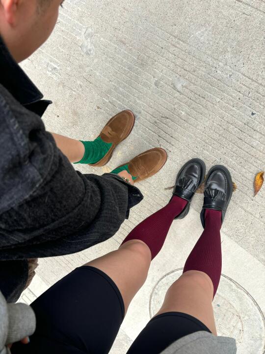 最近喜欢的鞋袜组合