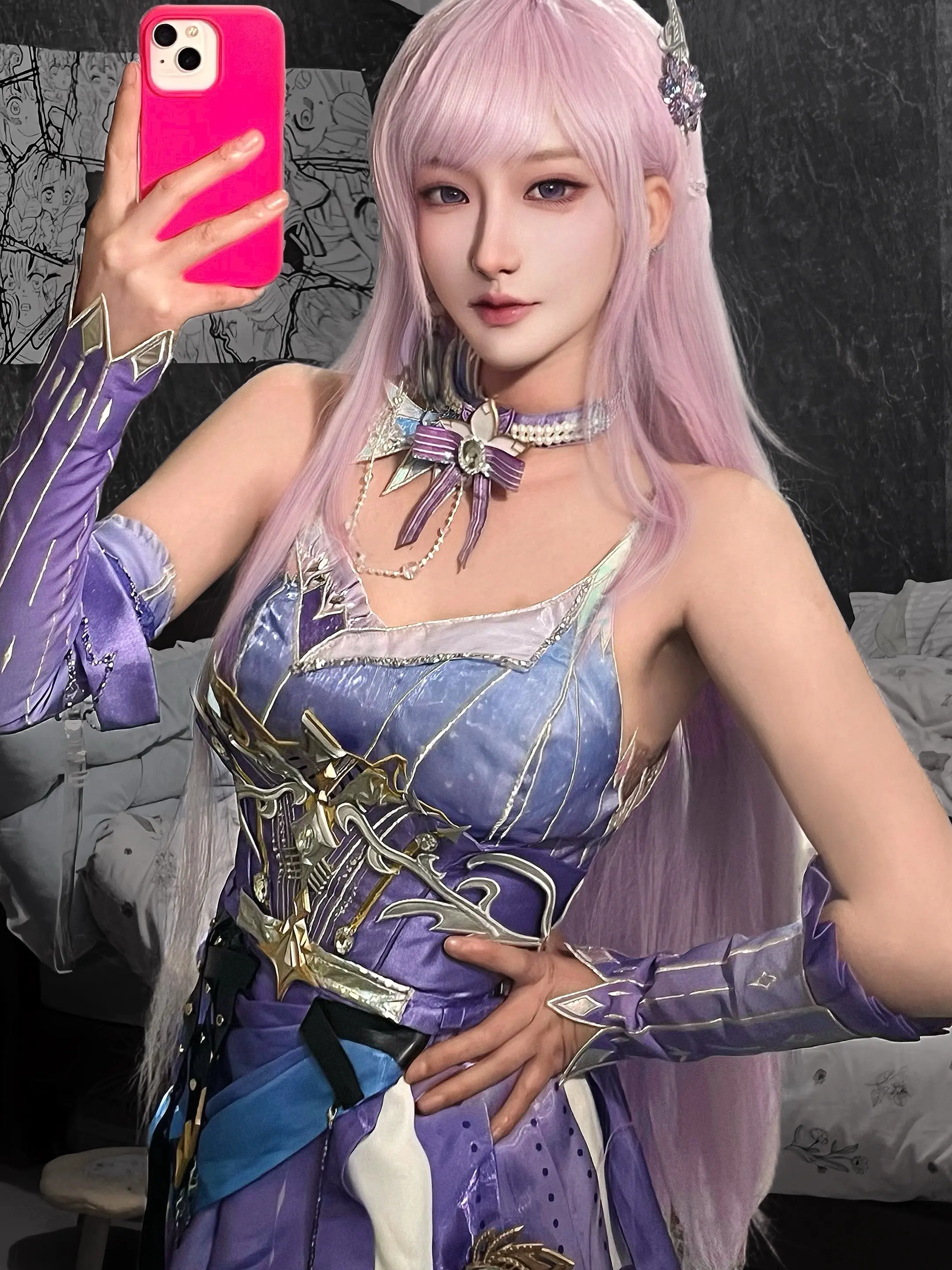 圣采儿 神印王座动画 圣采儿cos 国漫女神 古早感cos