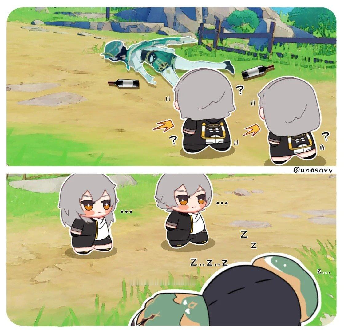 星核精蒙德一日游[憧憬]  