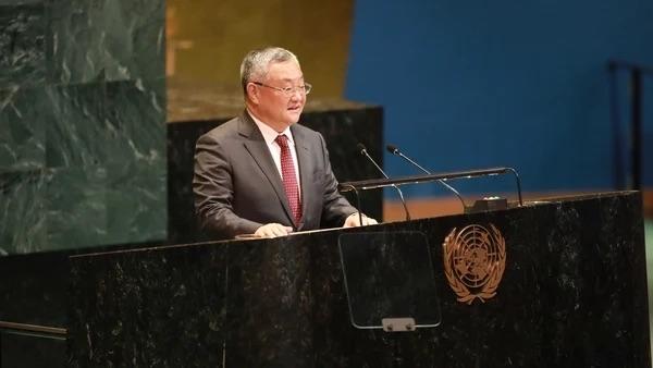 日本没资格成为安理会常任理事国。
当地时间2月20日，中国常驻联合国代表傅聪大使