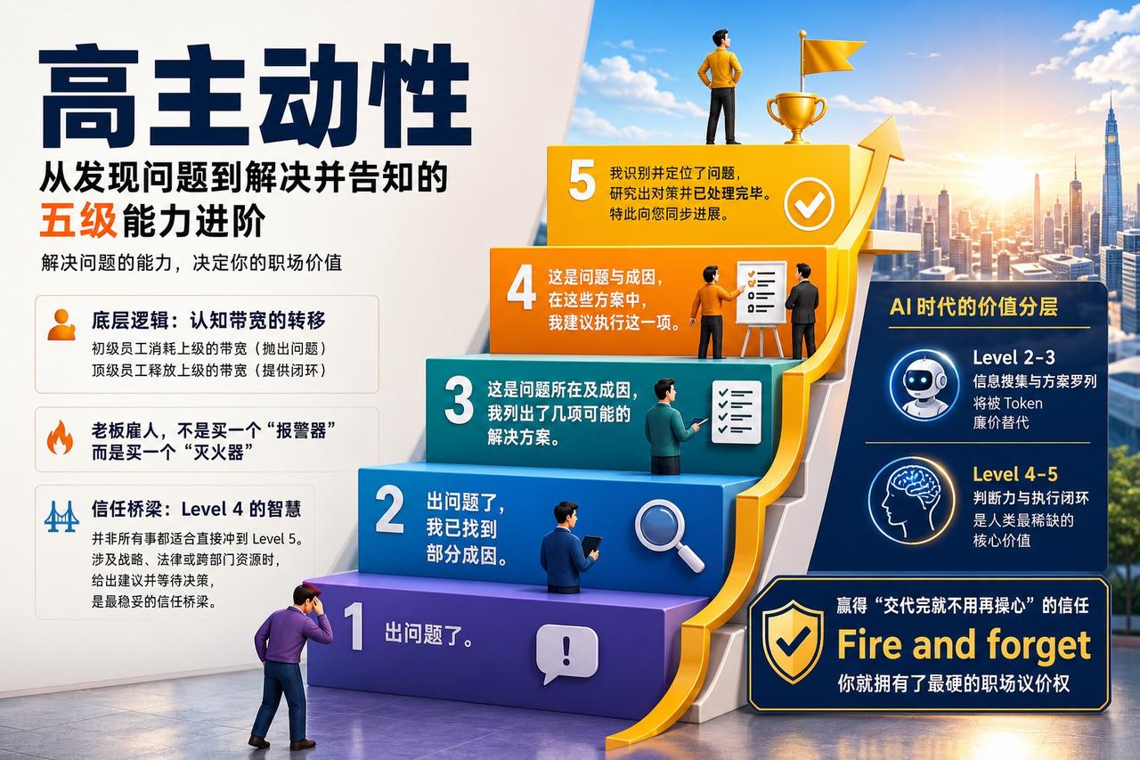 【高主动性：决定职场上限的隐形阶梯】

Alex Lieberman分享了一个极