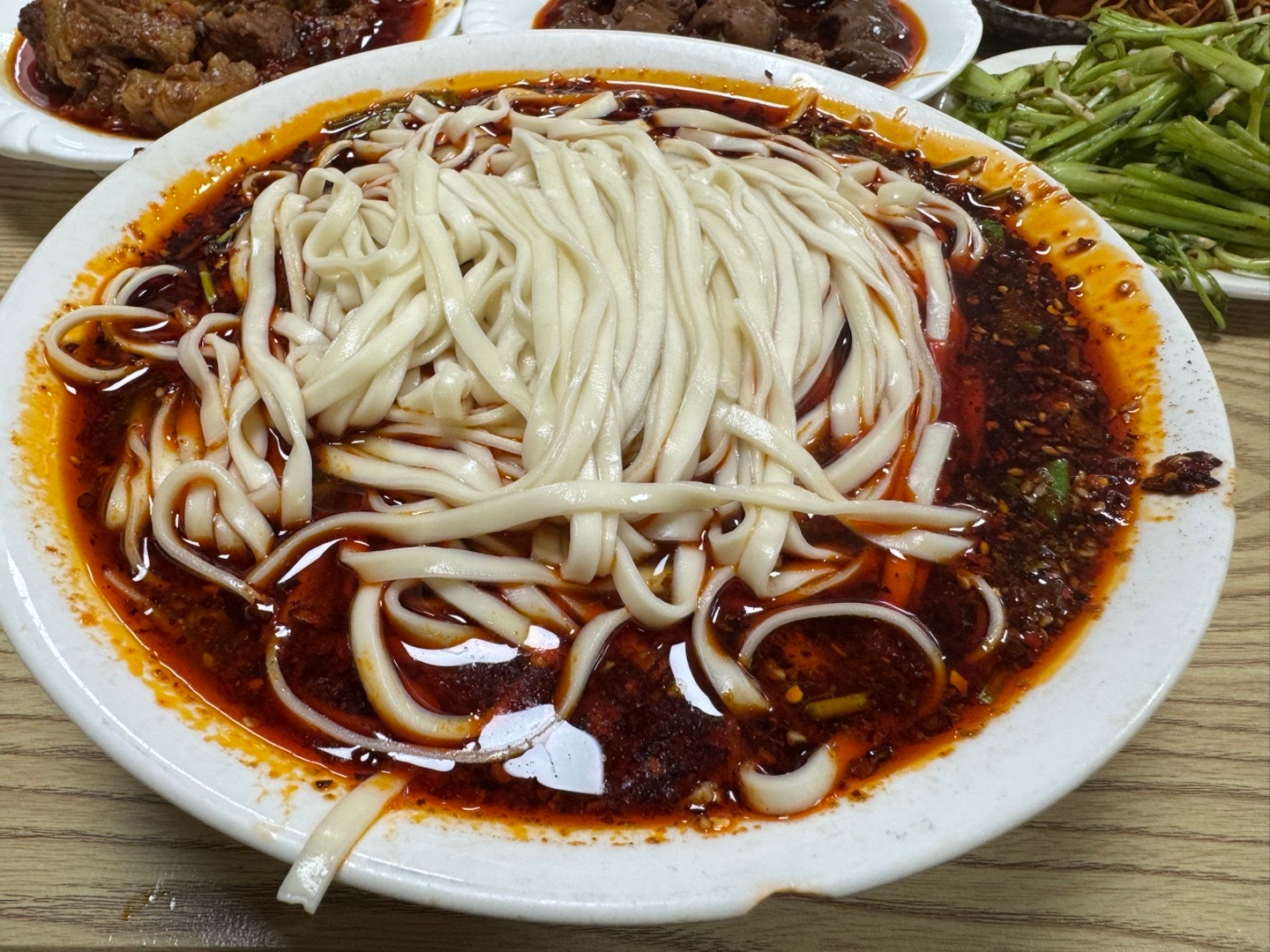 炫一碗老沈阳麻辣面！ ​​​