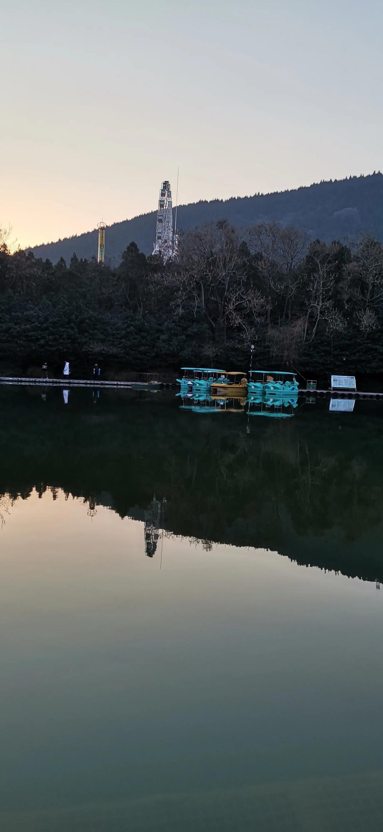 公园湖畔随手拍