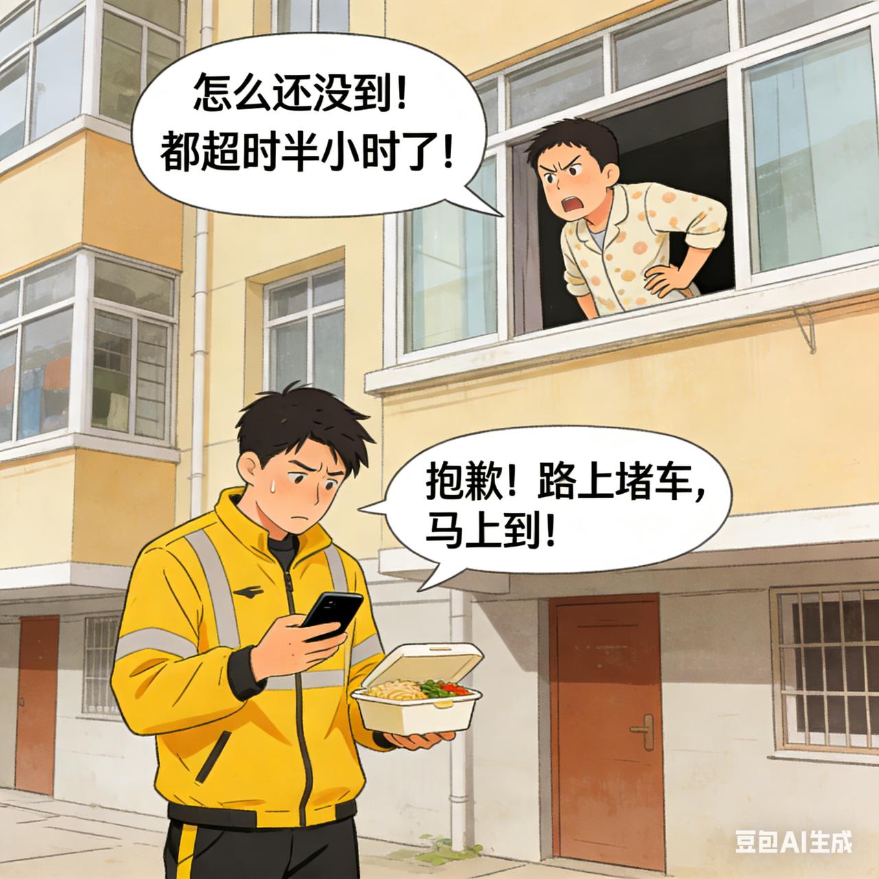 这个问题，几乎每个点过外卖的人都遇到过，答案也从来不是简单的会或不会。生气与否，