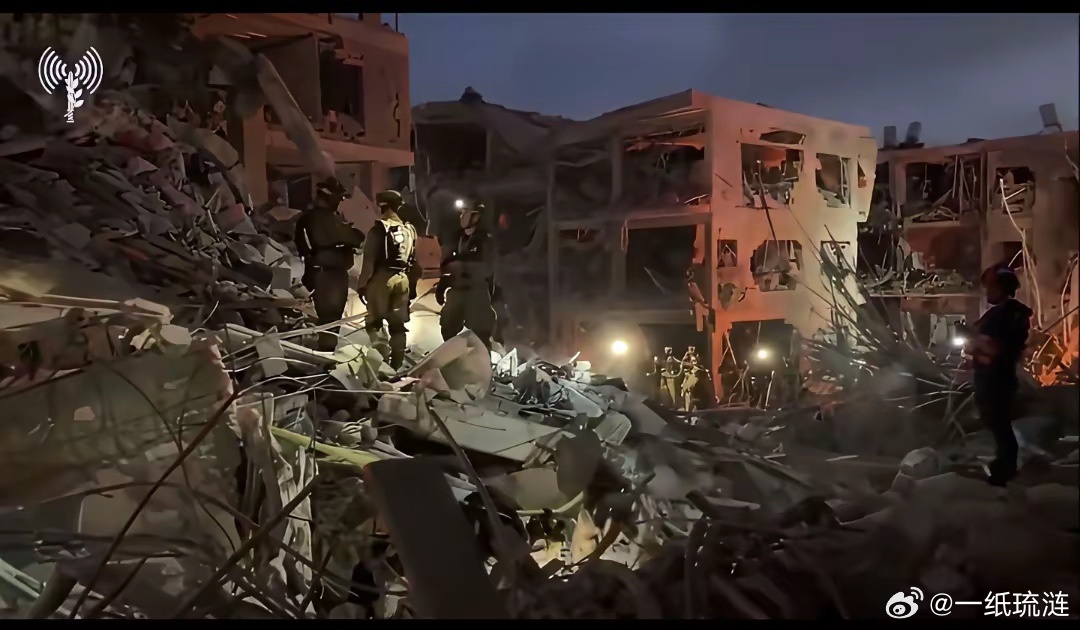 伊朗还是太笨，炸一百座这样的小楼，不如炸一座特拉维夫的地标大楼，那才让以色列不得