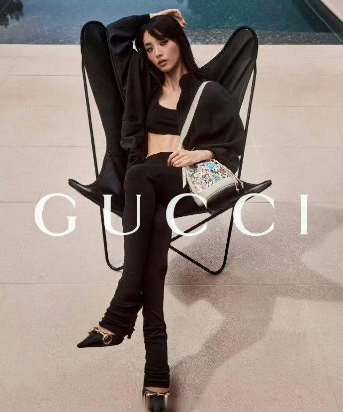 田曦薇出镜 GUCCI 夏日全球广告，女神你轻点美