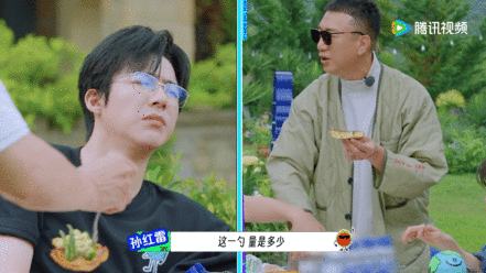 刘宇宁自律这块真的很严格 地球超新鲜 早餐时，欧阳娣娣拿出巧克力酱，宇宁哥直接接