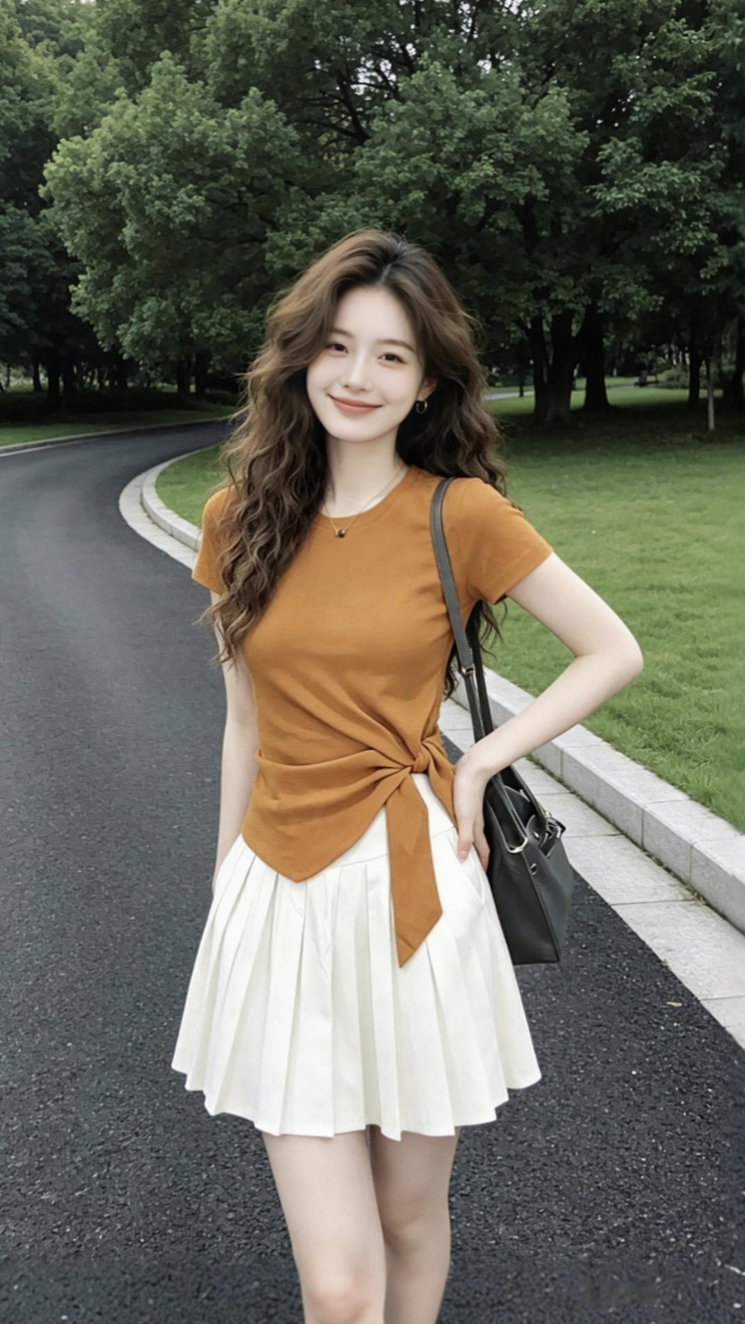 夏日活力穿搭推荐 洋气百搭上衣 短袖t恤 女装穿搭