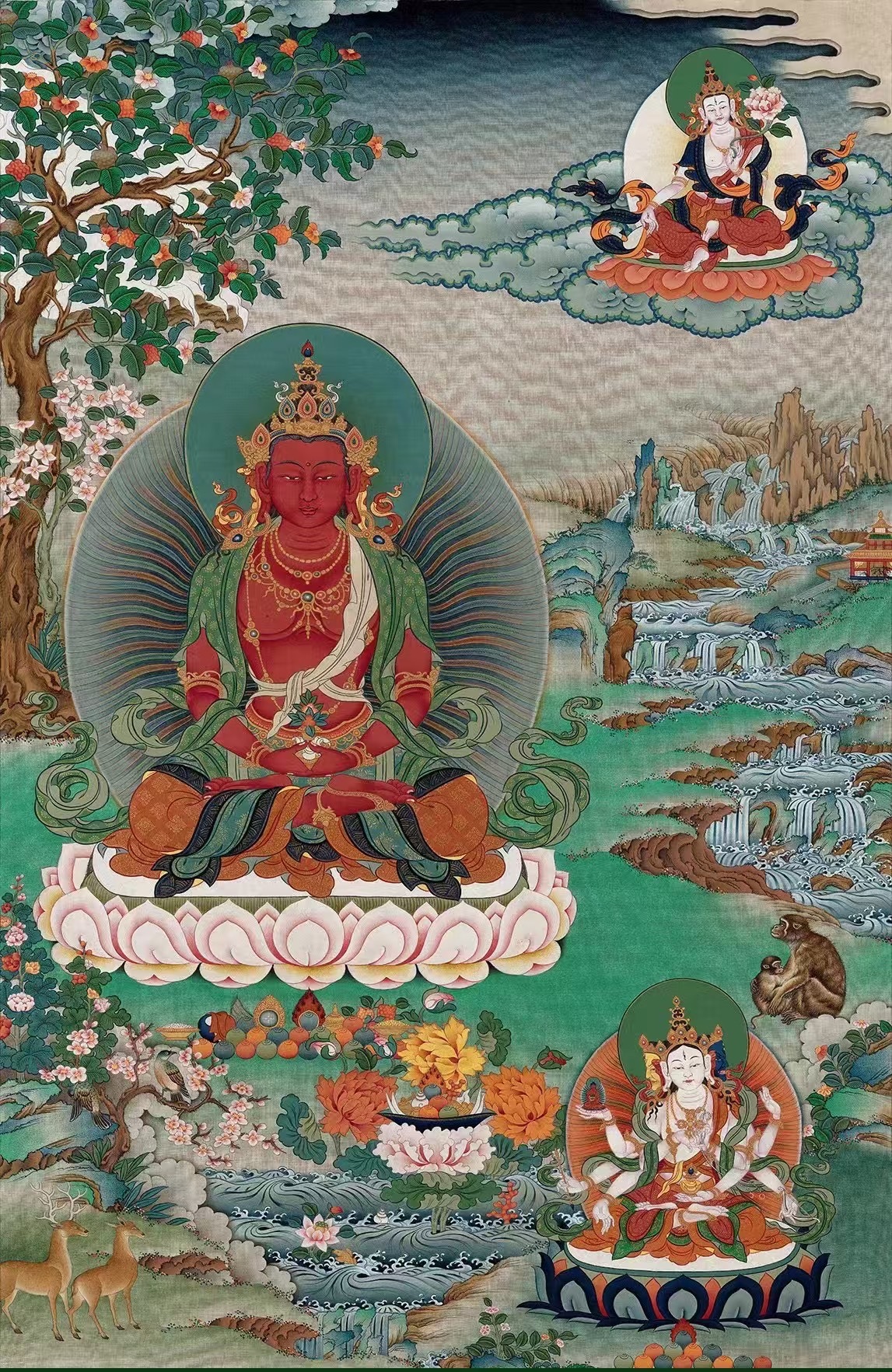 ࿐ཕྱོགས་དུས་རྒྱལ་བ་ཀུན་གྱི་ཡེ་ཤེས་སྐུ། ། 
