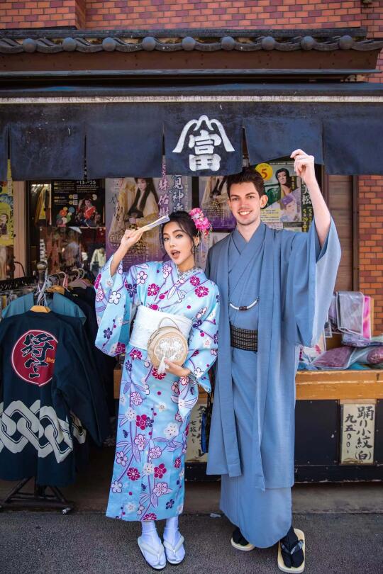 和🇬🇧老公和服👘首体验