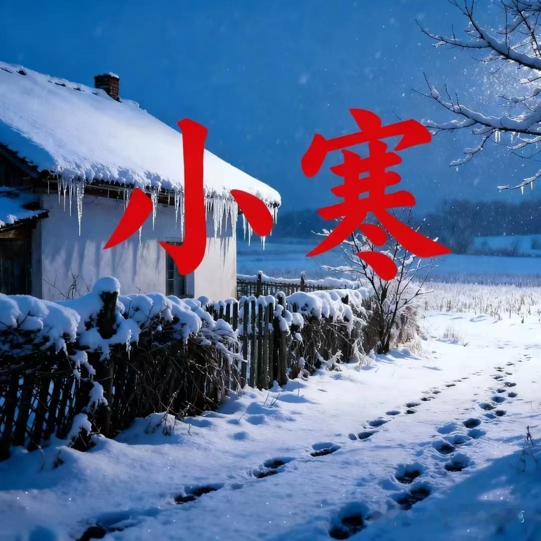 山坡羊·小寒
朔风凝冻，
寒临二九，
雪封野径行人瘦。
玉栏幽，素帘悠。
鸦栖瑟