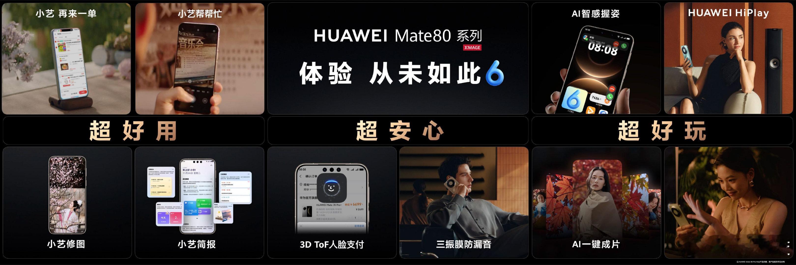 Mate80这波升级太戳心！全系标配3D结构光，暗光、戴口罩都能0.3秒解锁，金