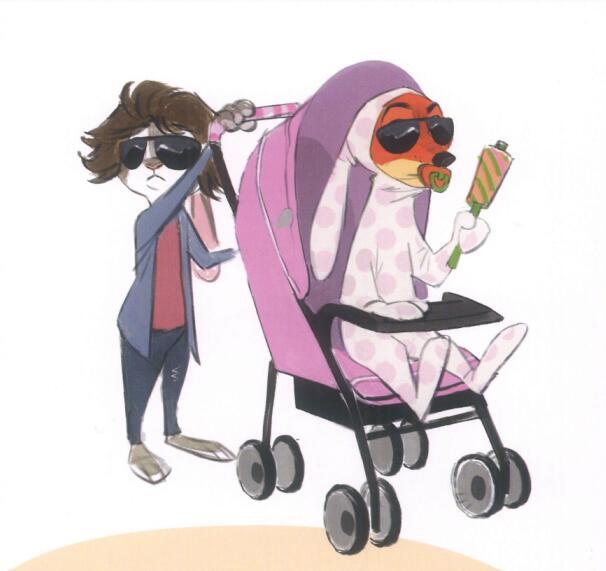 《疯狂动物城2》狐兔未公开造型 家产太萌了 疯狂动物城1和2的核心差异