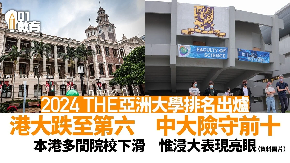 🇭🇰亚洲大学排名出炉🔥浸会逆流而上！