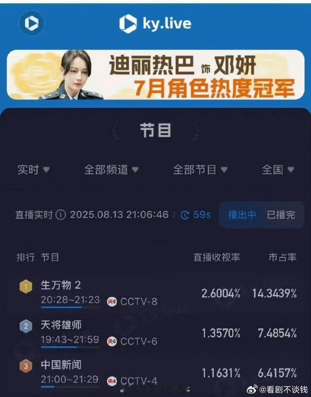 我的妈呀 生万物恐怖如斯 如果不三集连播绝对是央八年冠啊 ​​​