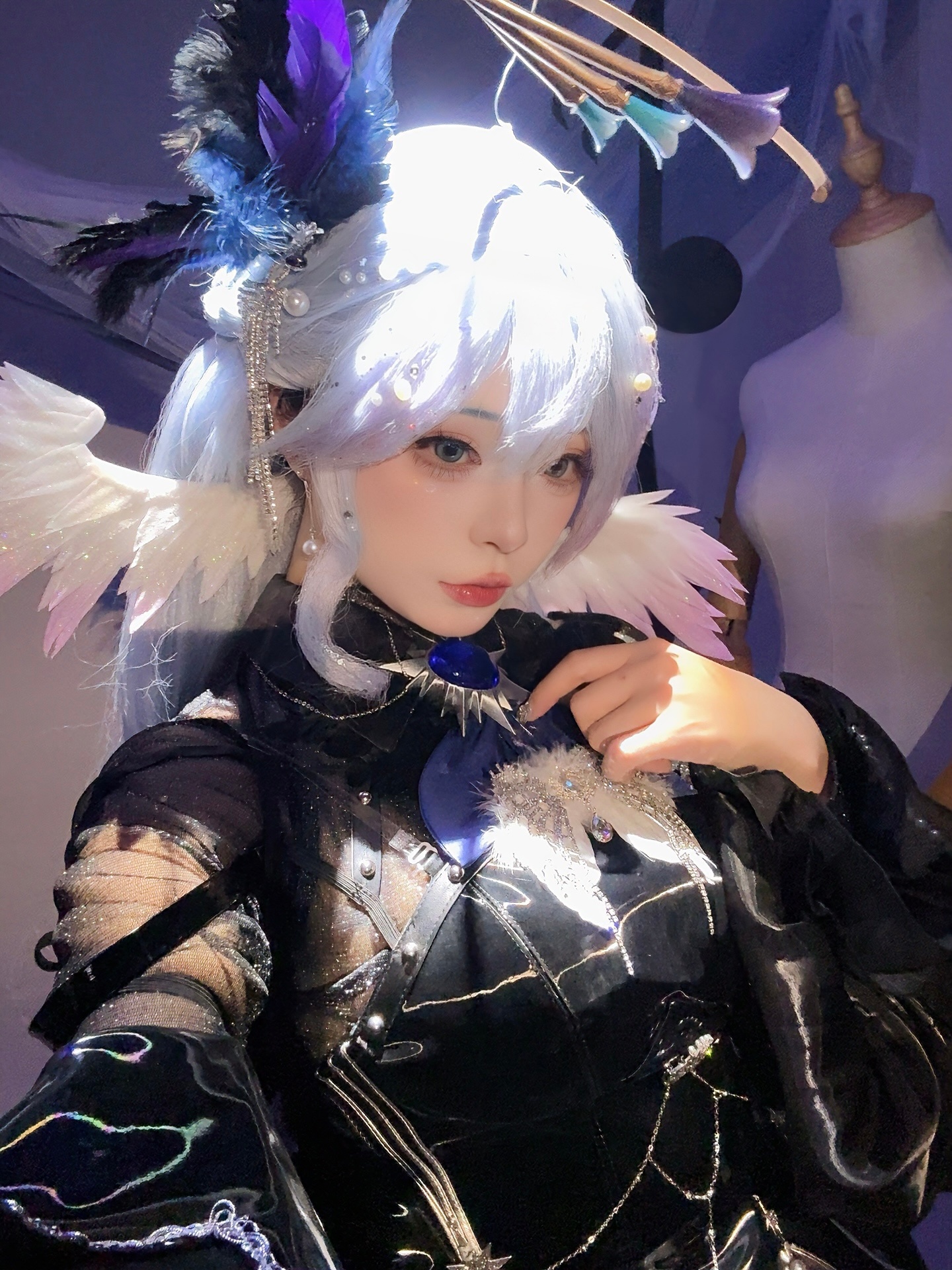 崩坏星穹铁道[超话]崩坏星穹铁道星穹铁道二创 ☪️ 小鸟和你道晚安动漫嘉年华 ​