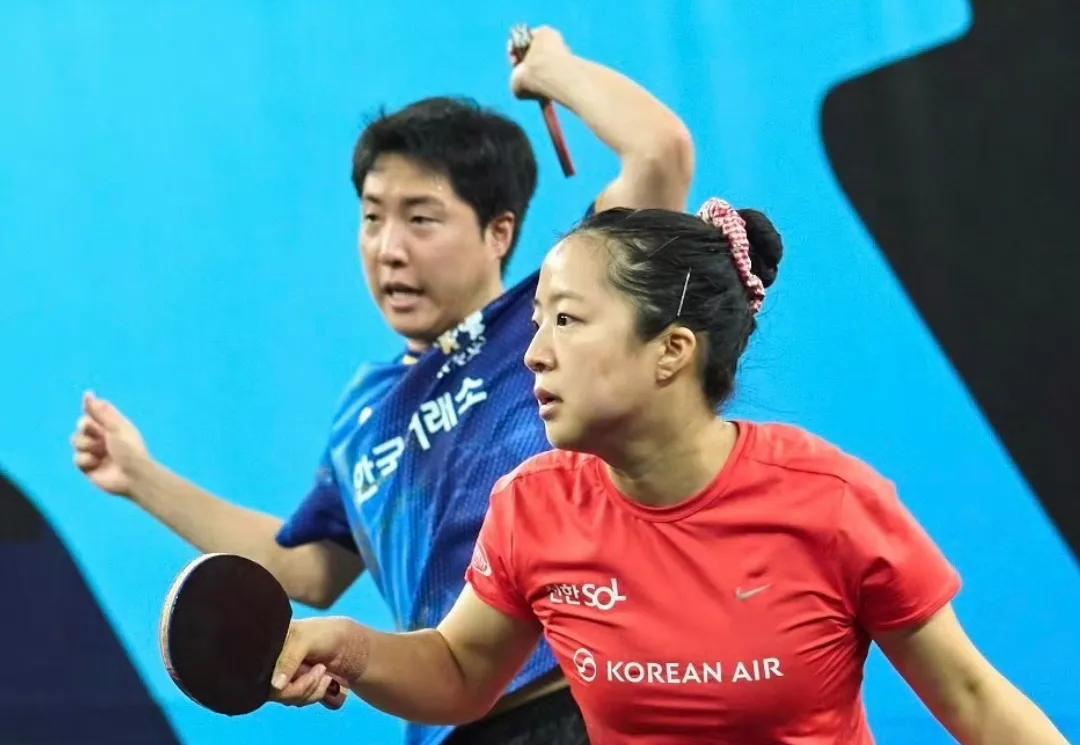 申裕斌/林钟勋3:0陈熠/黄友政夺冠！
2025WTT萨格勒布常规挑战赛 混双决