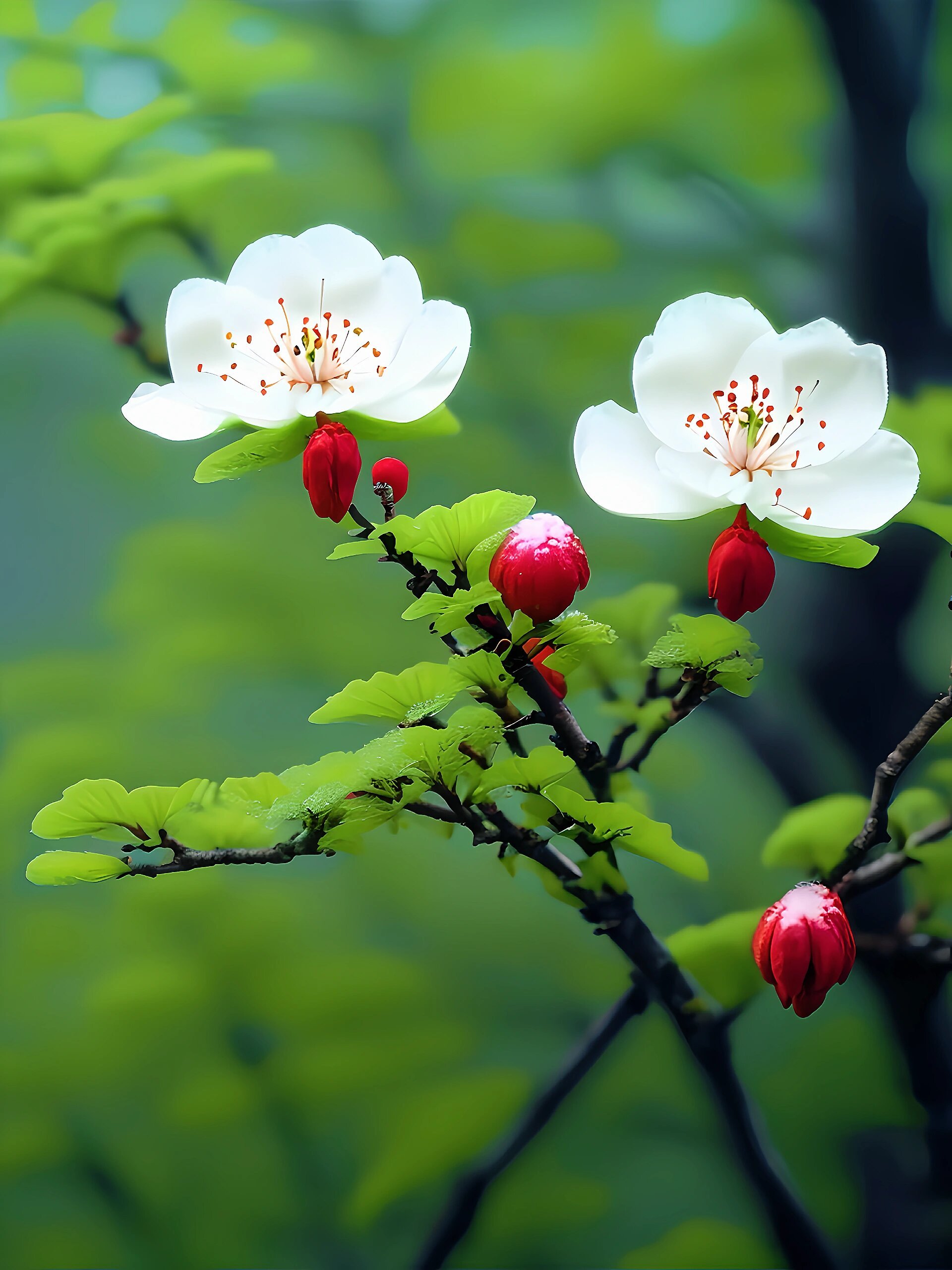 迟日江山丽，春风花草香。 ​​​
