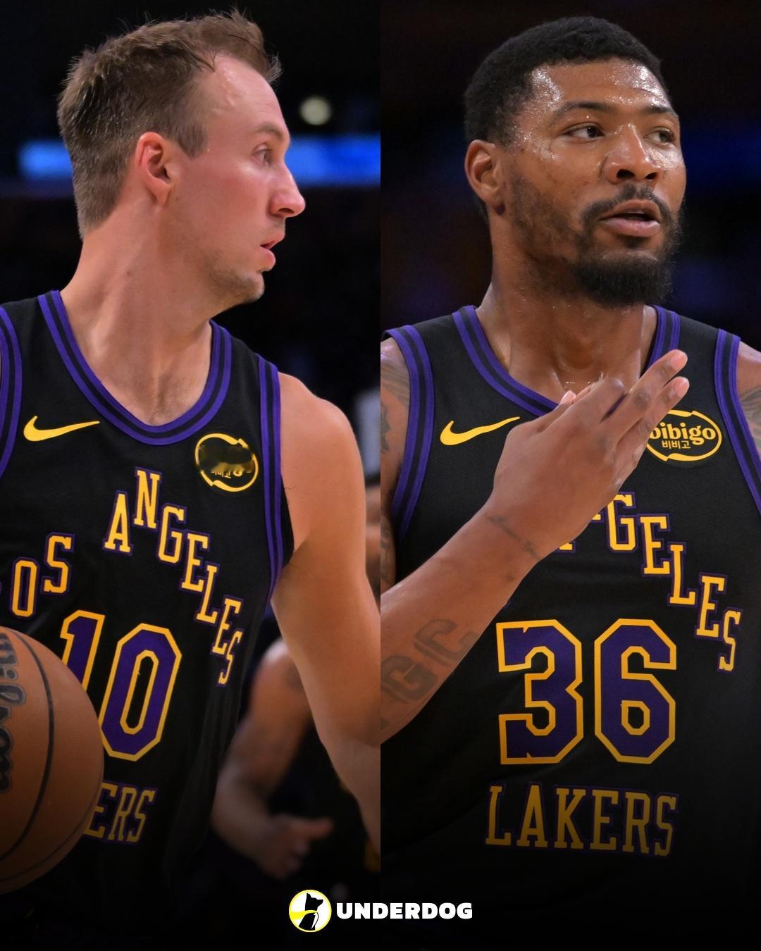 不懂就问，这是湖人双子星?湖人2比0火箭火箭vs湖人nba季后赛