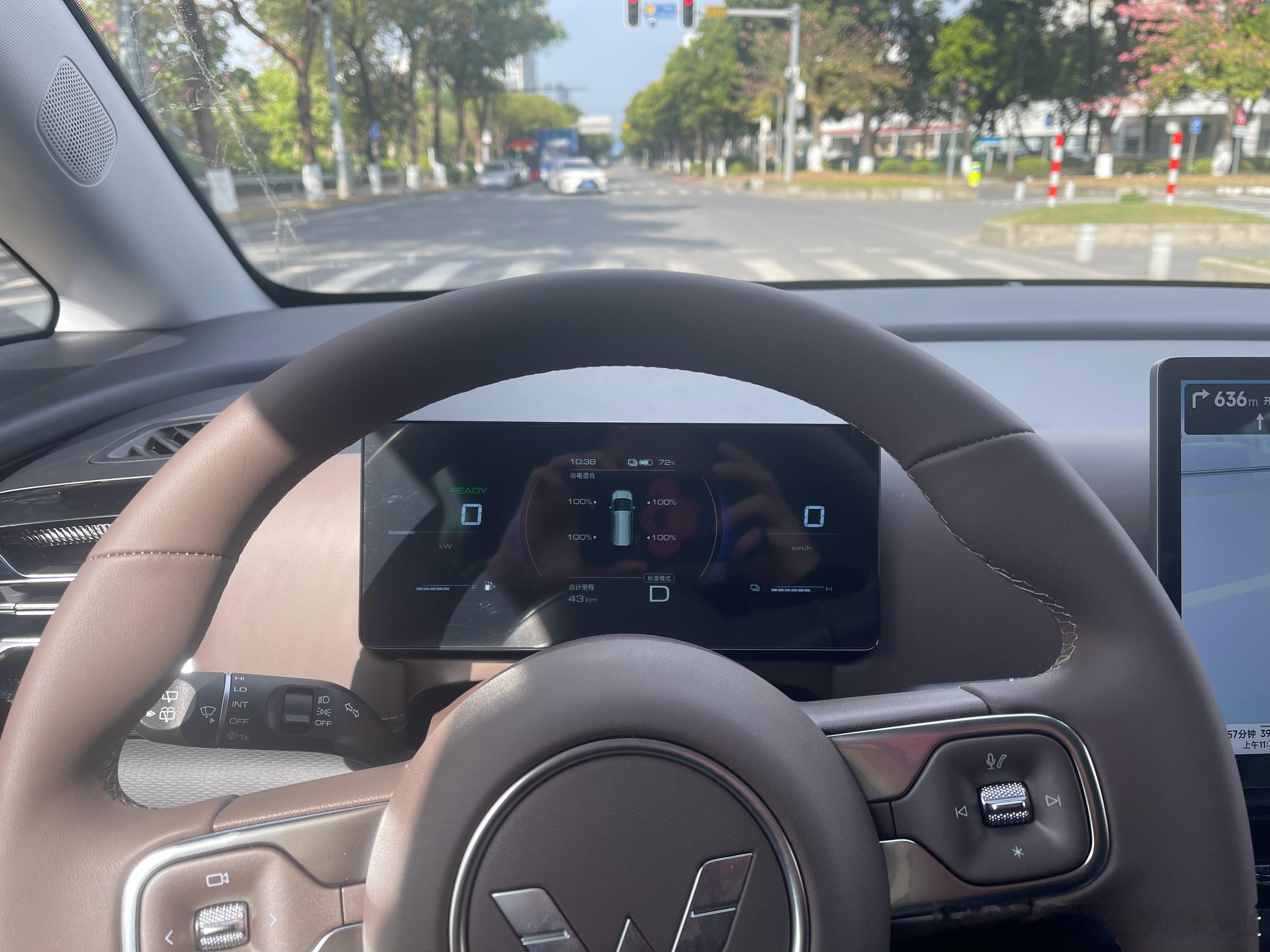 提回来一周忙得没时间开星光730今天出来溜溜车有360全景影像设置低速触发后确实