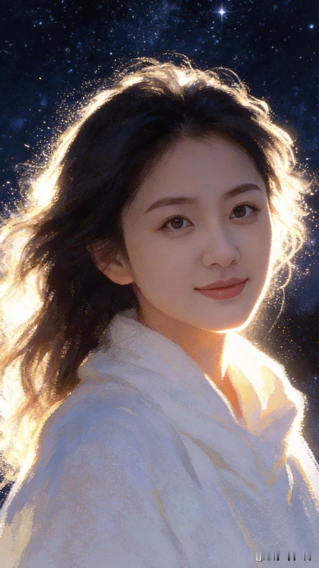 星光下的温柔微笑，如梦似幻的少女。什么样的穿搭可以成为气质女神?