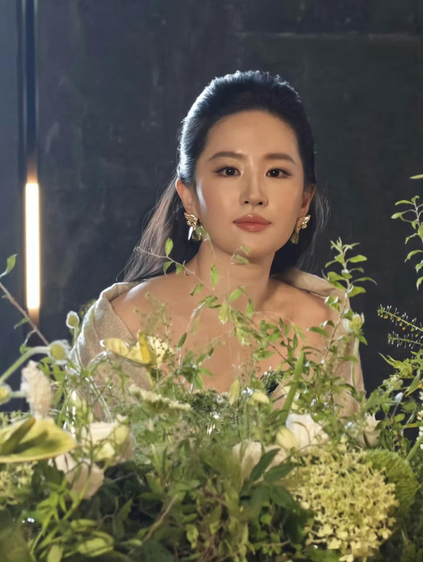两位85花，刘亦菲、刘诗诗今日份活动生图。 