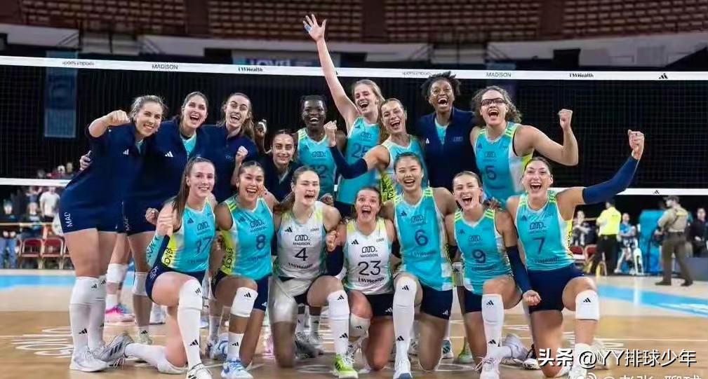 龚翔宇美国联赛封神！蝉联周最佳改写历史

北京时间3月22日，美国LOVB女排联