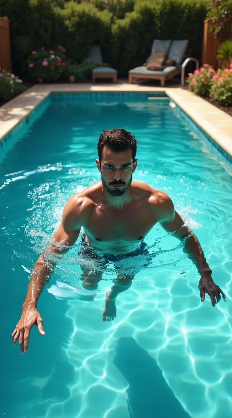 酒店“惊喜”成“惊吓”！女子语音开窗帘，竟与泳池猛男“对视尴尬”！
最近，一位女