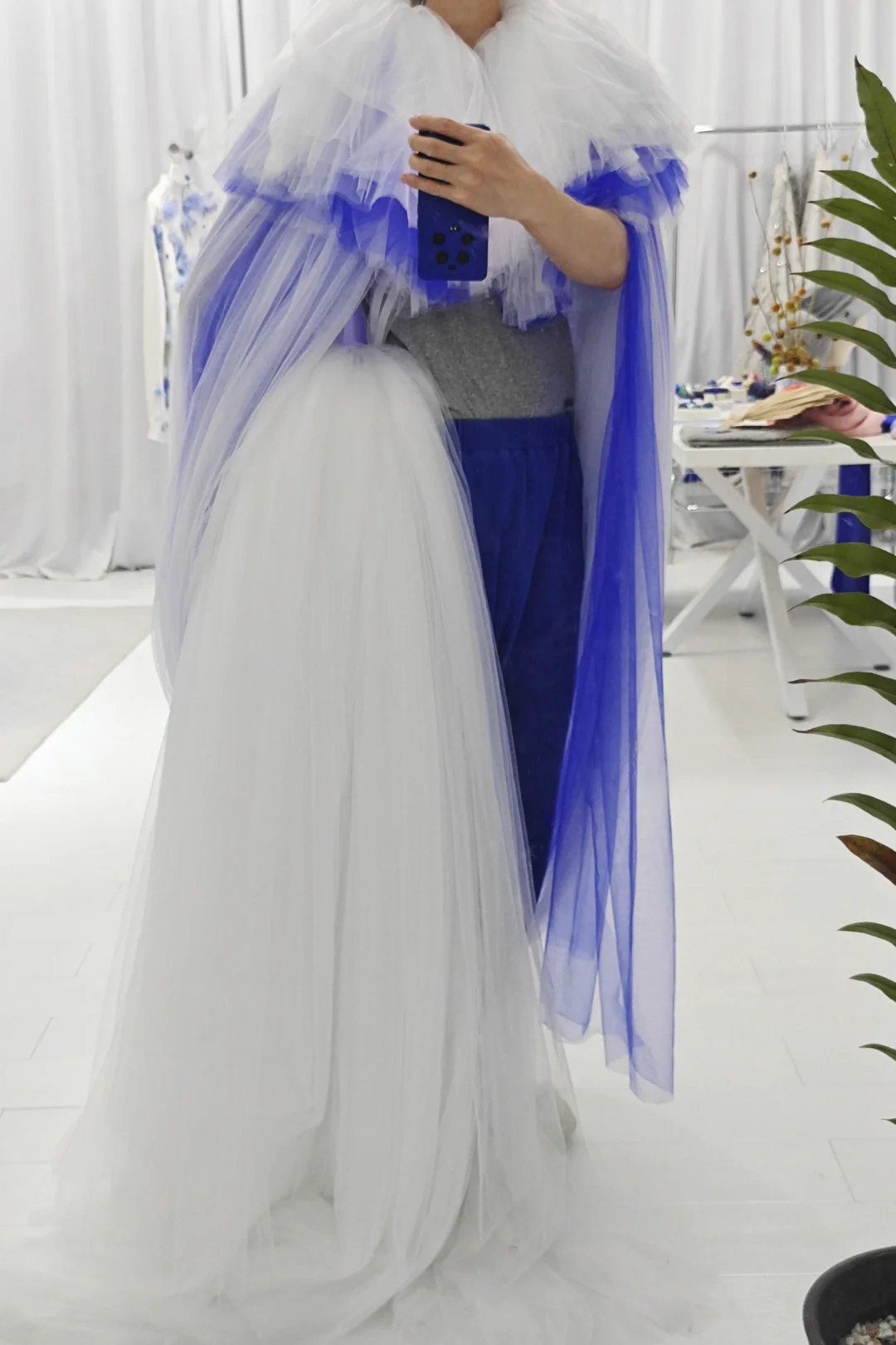 用了一百米紗做的