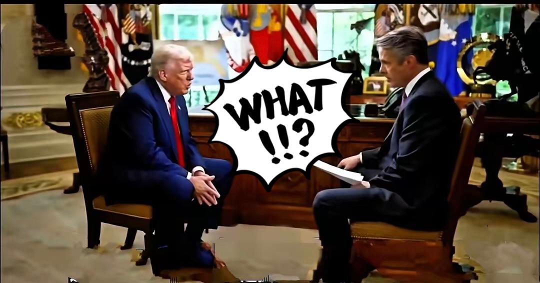 美国广播《60分钟》节目主持人问特朗普，中国若对台湾采取行动，你会下令美军协防台