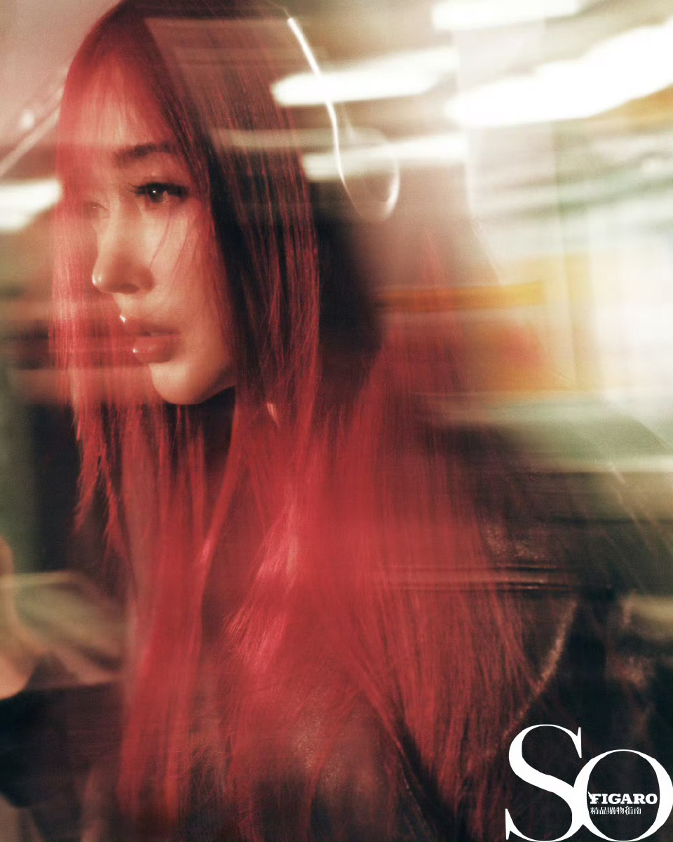 SoFigaro张天爱封面张天爱都市浪漫大片摄影 / Win Tam 