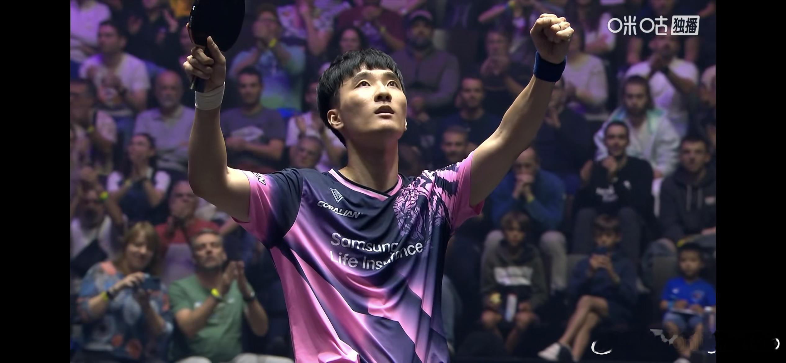 WTT蒙彼利埃冠军赛2025 男单1/8决赛：🇰🇷李尚洙3比2卡纳克·贾哈?
