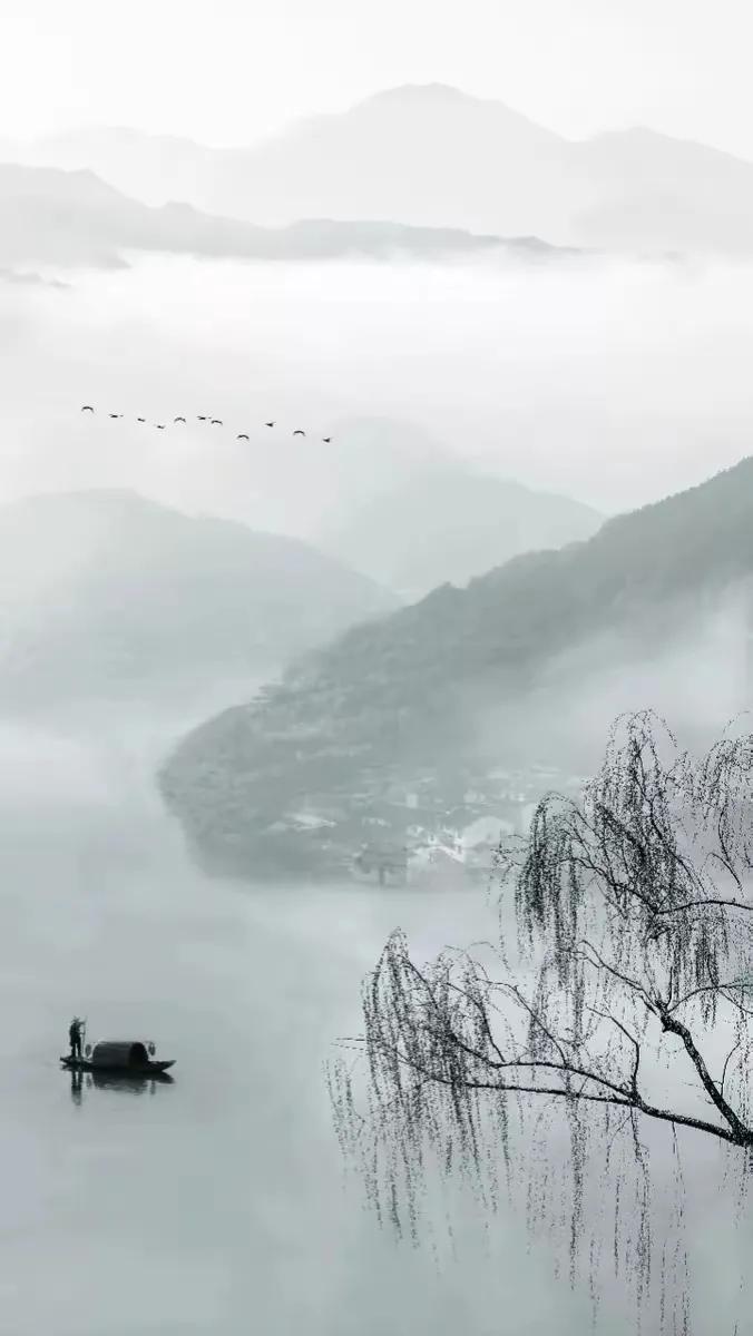 云明盈翠色，
雾暗荡莺声。
网络图片