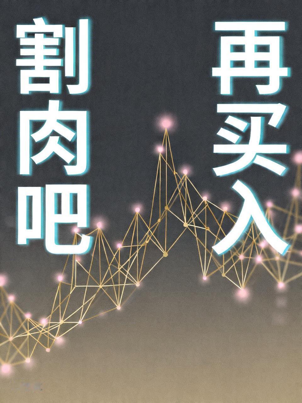 割肉吧，割完了痛苦会越来越少；
再买入，短时间感觉会越来越好。
图片由AI生成。