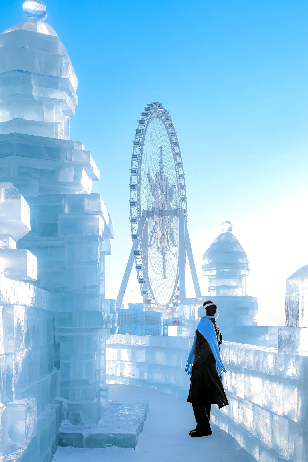 抄作业‼️我发现了冰雪大世界❄️绝美机位